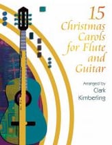 15 Christmas Carols for Flute and Guitar cover